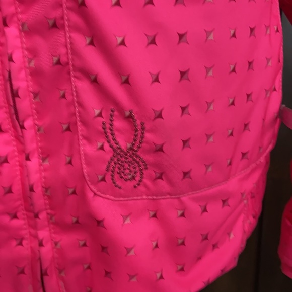 Spyder Girls Snow Jacket Sz 14 - Picture 2 of 9